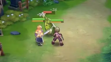 Captura de tela de Luna Fighting 4