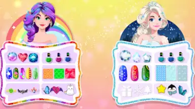 Captura de tela de Nail Salon Game Girls Nail art 6