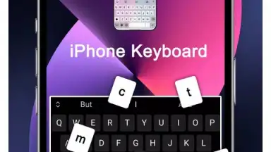 Captura de tela de iPhone Keyboard - iOS 18 2