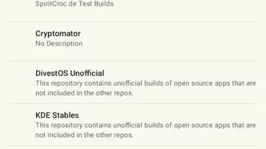 Captura de tela de Droid-ify 5