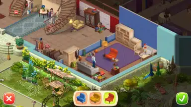 Captura de tela de Homescapes 3