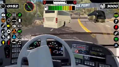 Captura de tela de Coach Bus Simulator: Bus Game 4