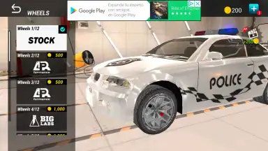 Captura de tela de Police Car Parking Simulator 6