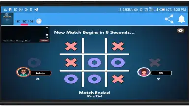 Captura de tela de Tic Tac Toe 2