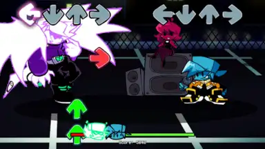 Captura de tela de FNF Garcello Annie Hazy River 5