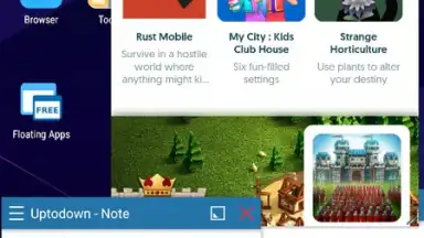 Captura de tela de Floating Apps 2