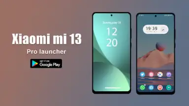 Captura de tela de Xiaomi mi 13 pro launcher 3