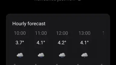 Captura de tela de Weather Scout 2