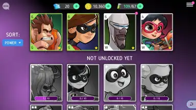 Captura de tela de Disney Heroes: Battle Mode 5