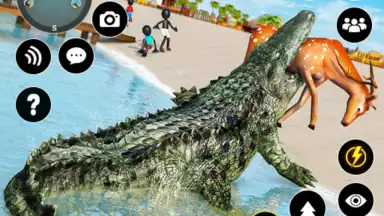 Captura de tela de Crocodile Games - Animal Games 8