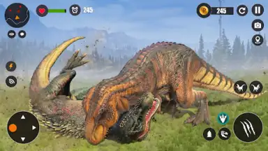 Captura de tela de Real Dinosaur Simulator Games 1