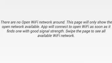 Captura de tela de Open WiFi Connect 2