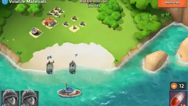 Captura de tela de Boom Beach 3