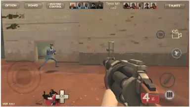Captura de tela de Team of 2 Fort Mobile 6