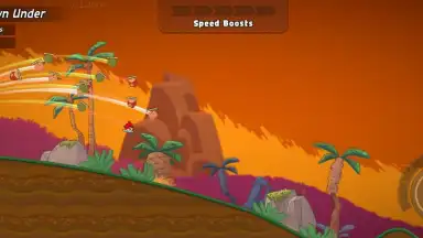 Captura de tela de Angry Birds Racing 6