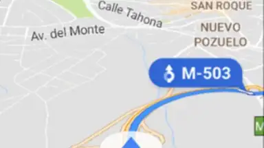 Captura de tela de Navigation for Google Maps Go 1