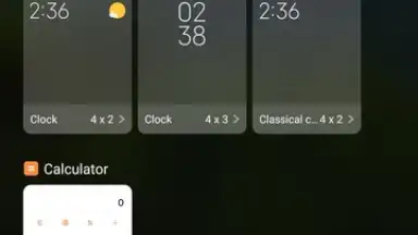 Captura de tela de Xiaomi System Launcher 14