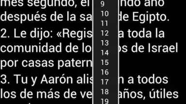 Captura de tela de Biblia Latinoamericana Spanish 4