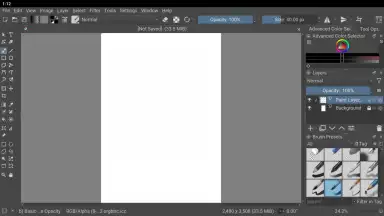 Captura de tela de Krita 8