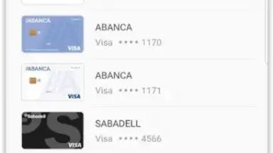 Captura de tela de Samsung Pay 3