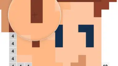 Captura de tela de Pixel Art - Color by Number Book 8