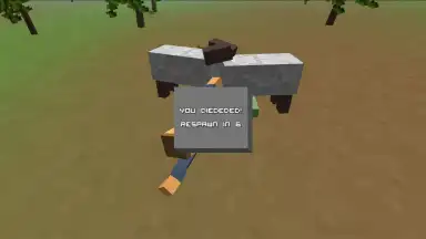 Captura de tela de Zombie Craft Survival 8