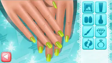 Captura de tela de Celebrity Nail Salon 6