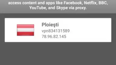 Captura de tela de HYPERX VPN 6