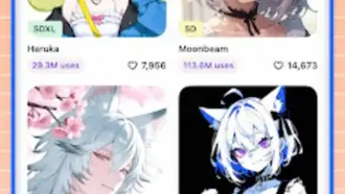 Captura de tela de PixAI 1
