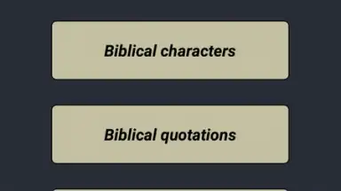 Captura de tela de The bible quiz game 2