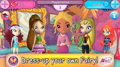 Captura de tela de Winx Fairy School Lite 3