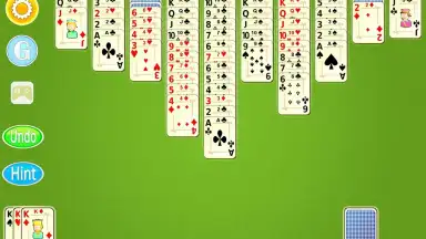 Captura de tela de Spider Solitaire Mobile 18