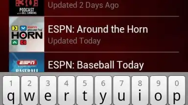 Captura de tela de ESPN Radio 6