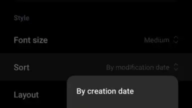 Captura de tela de Xiaomi Notes 2