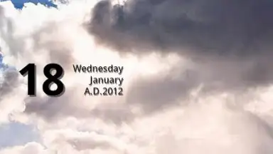 Captura de tela de Date Widget 4