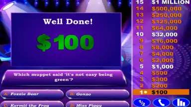 Captura de tela de Deal To Be Millionare 1