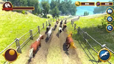 Captura de tela de Virtual Horse Family Simulator 1