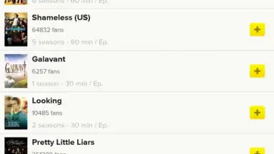 Captura de tela de TV Time 5