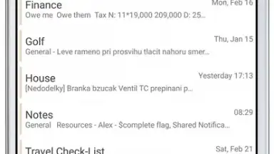 Captura de tela de Tasks & Notes 3