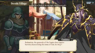 Captura de tela de Langrisser 7
