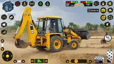 Captura de tela de Snow Excavator Construction 3D 2