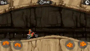 Captura de tela de Moto X3M Bike Race Game 19
