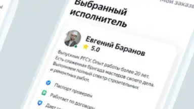 Captura de tela de Yandex.Services 1