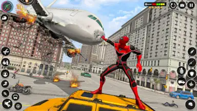 Captura de tela de Spider Rope Hero - Crime Game 4