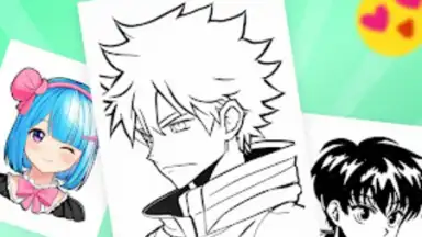 Captura de tela de Draw Anime 1