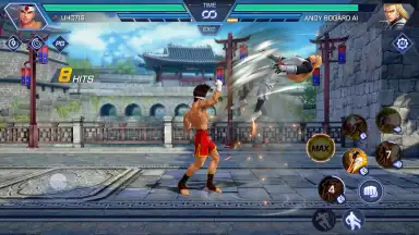 Captura de tela de The King of Fighters ARENA 13