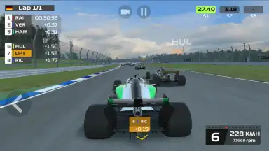 Captura de tela de F1 Mobile Racing 8