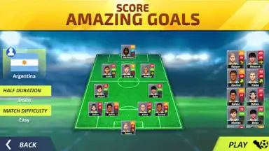 Captura de tela de Football Soccer League Game 3D 10