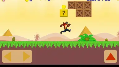 Captura de tela de Crash World Bandicot 6