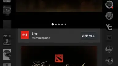 Captura de tela de YouTube Gaming 8